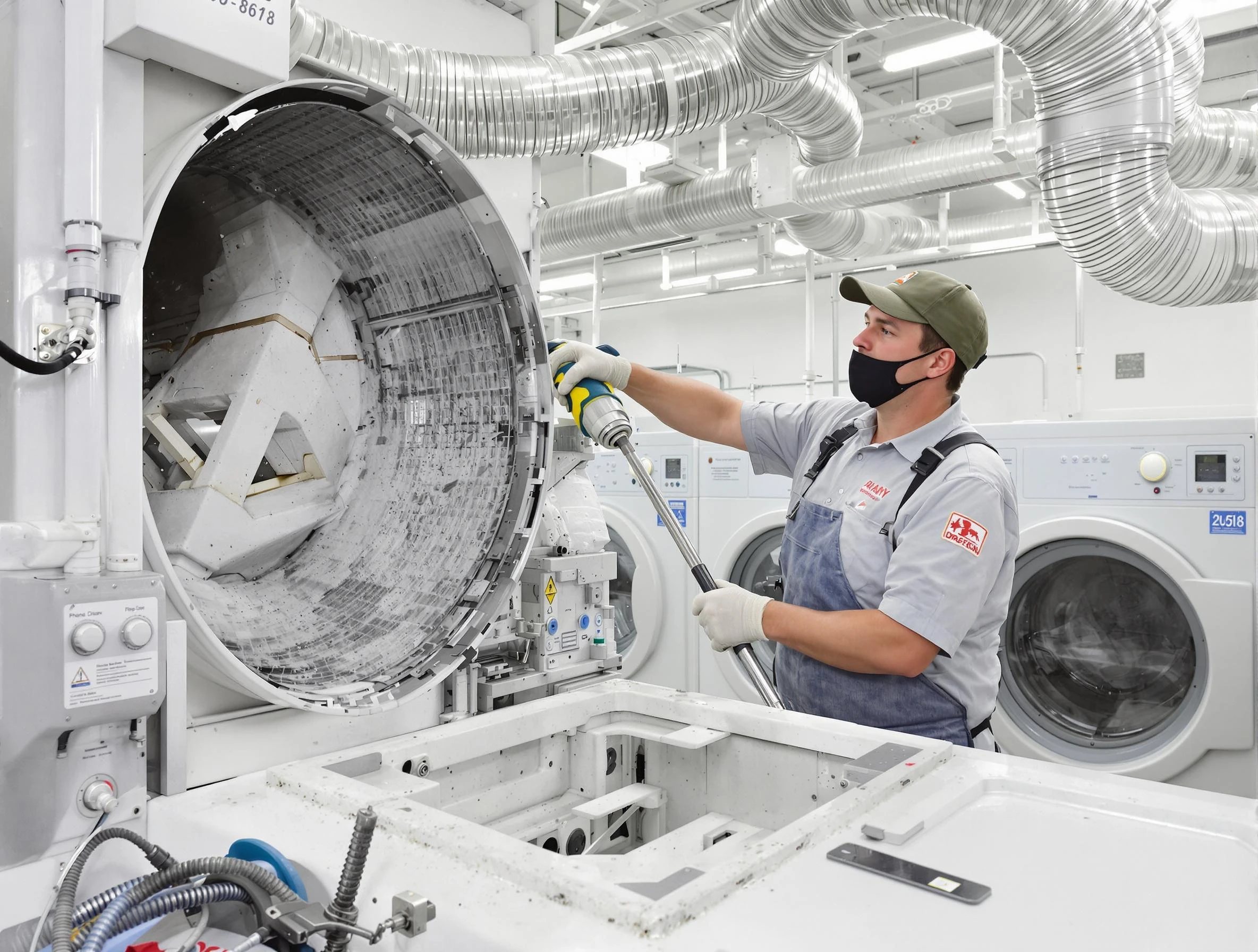 Commercial Dryer Vent Cleaning in Midfield