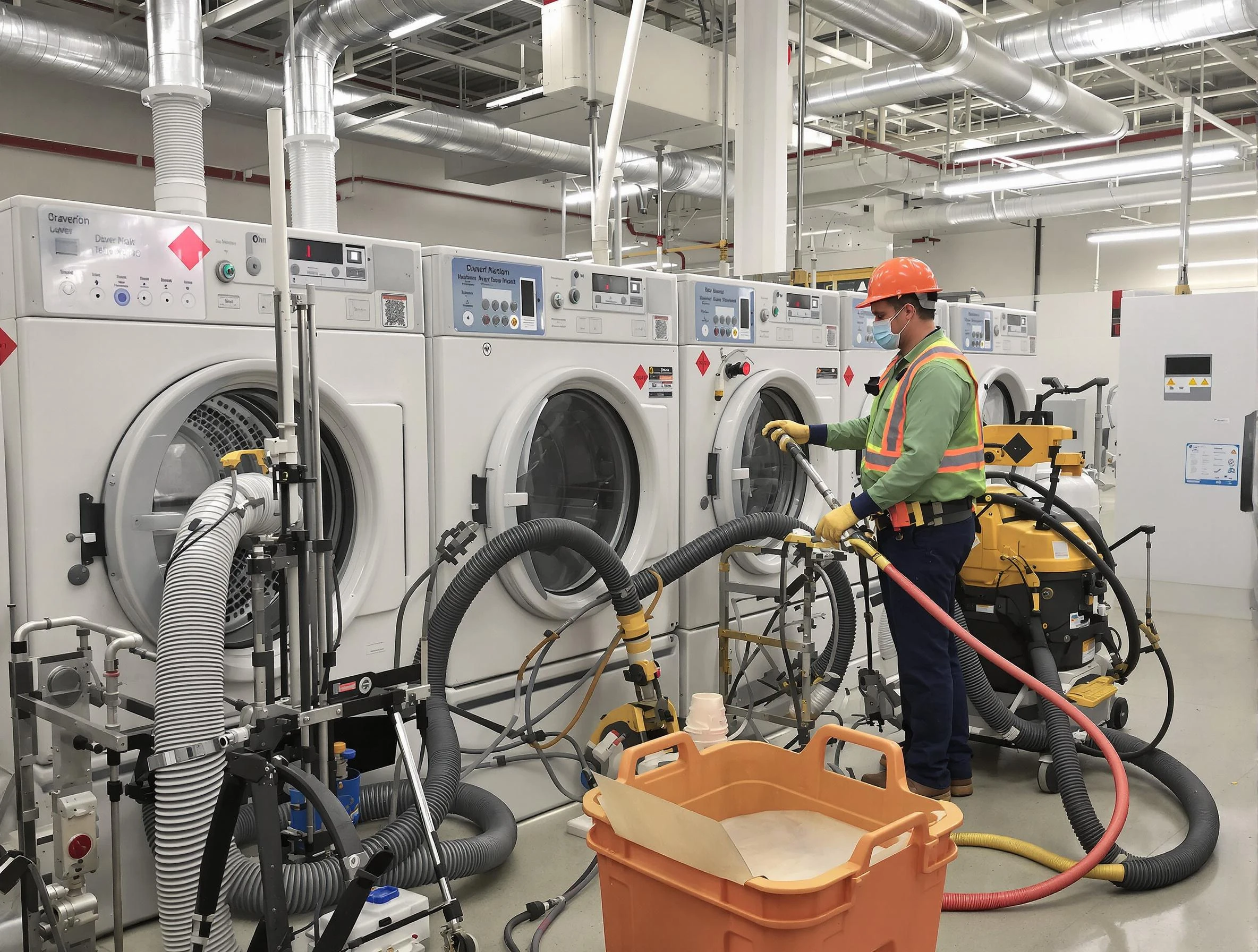 Commercial-grade dryer vent cleaning by Midfield Dryer Vent Cleaning in Midfield